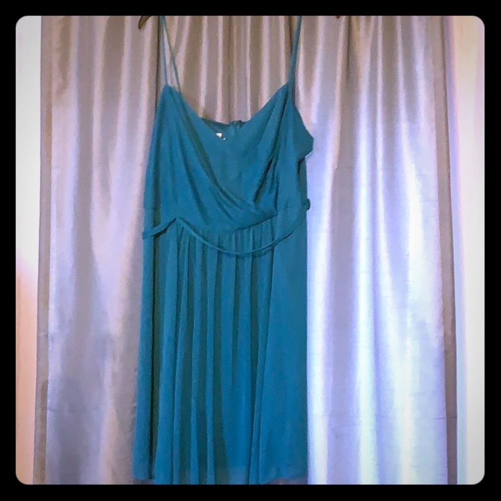 Bridesmaid dress, aqua